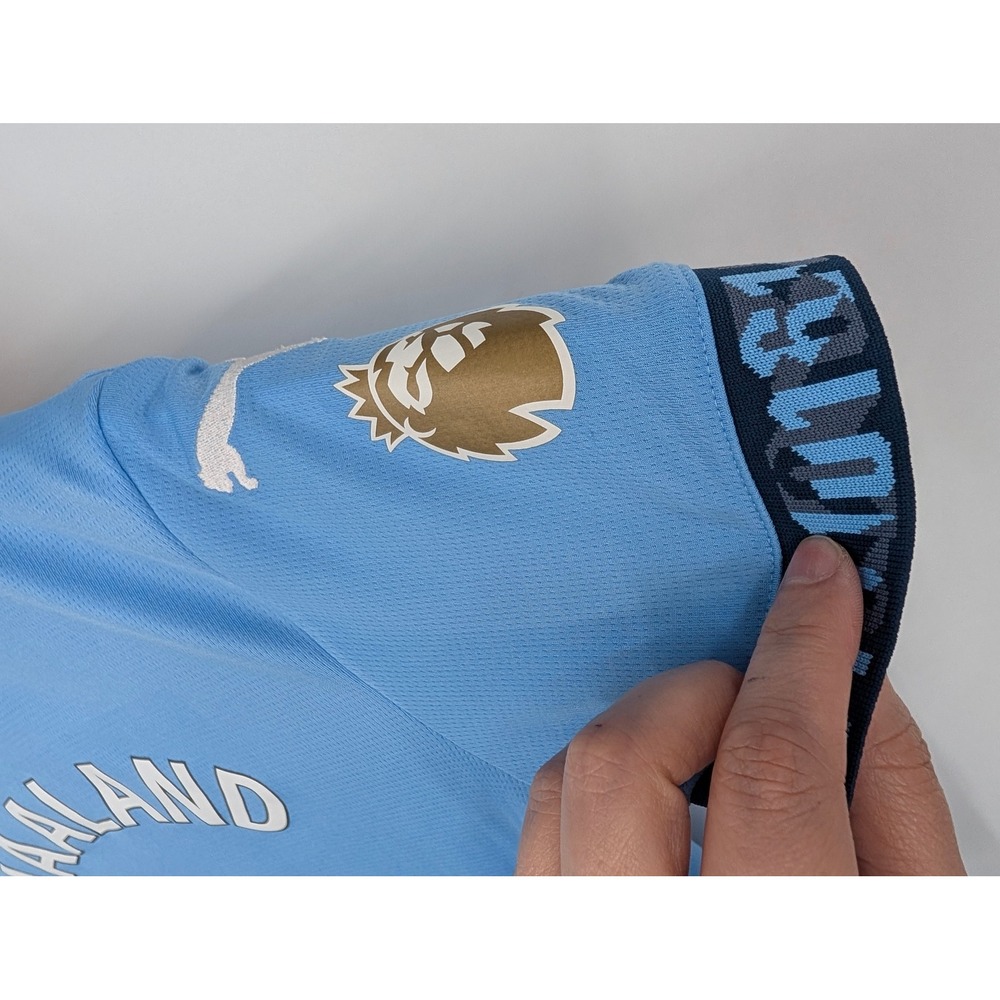Puma Manchester City Erling Haaland #9 Jersey Youth Small S - Picture 7 of 7